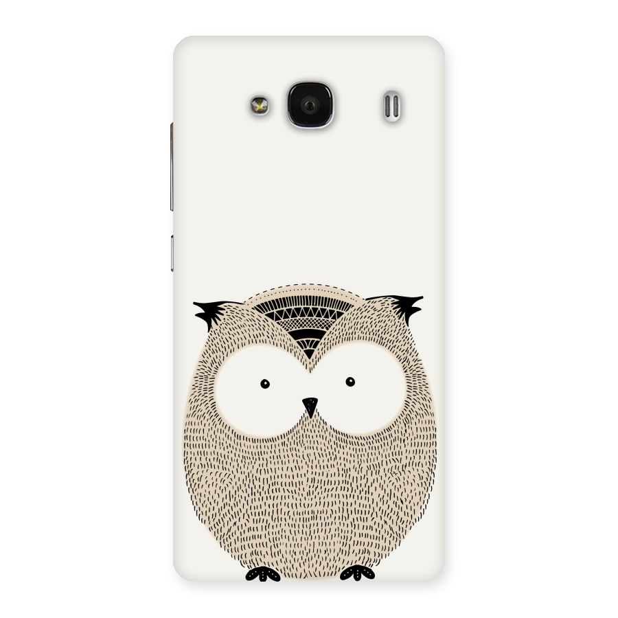 Cute Owl Back Case for Redmi 2s