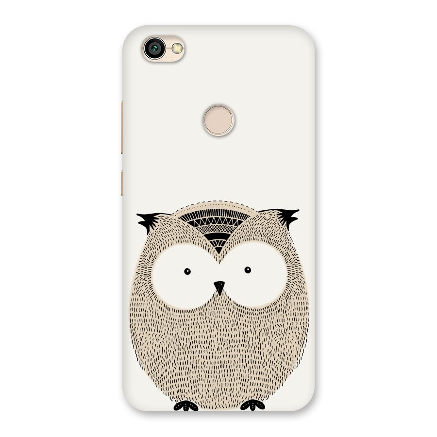Cute Owl Back Case for Redmi Y1 2017