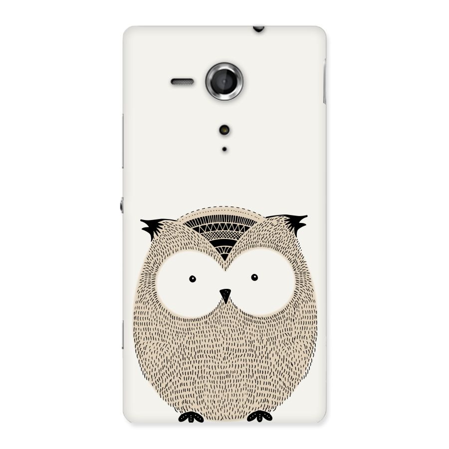 Cute Owl Back Case for Sony Xperia SP
