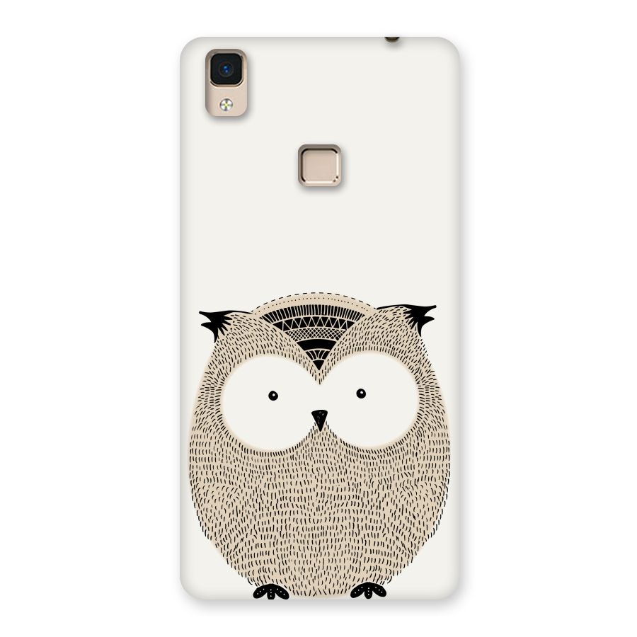 Cute Owl Back Case for V3 Max