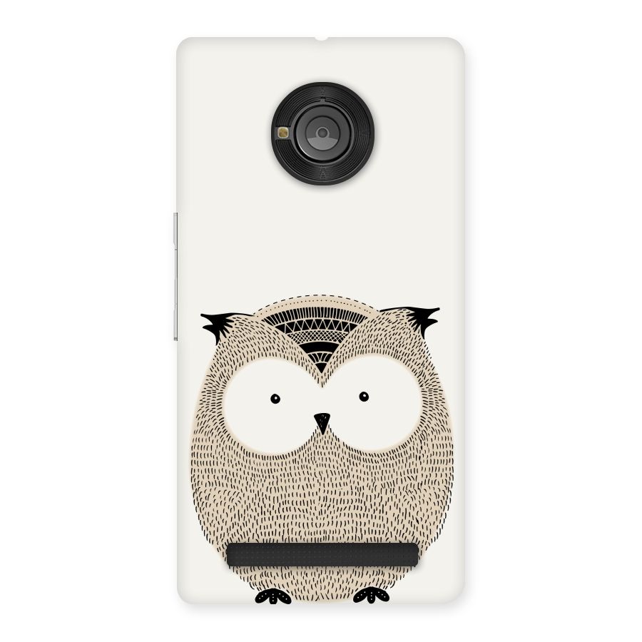 Cute Owl Back Case for Yu Yunique