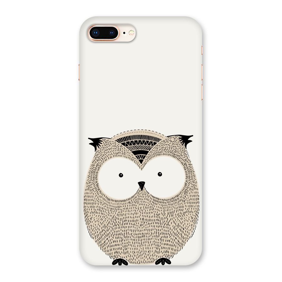 Cute Owl Back Case for iPhone 8 Plus