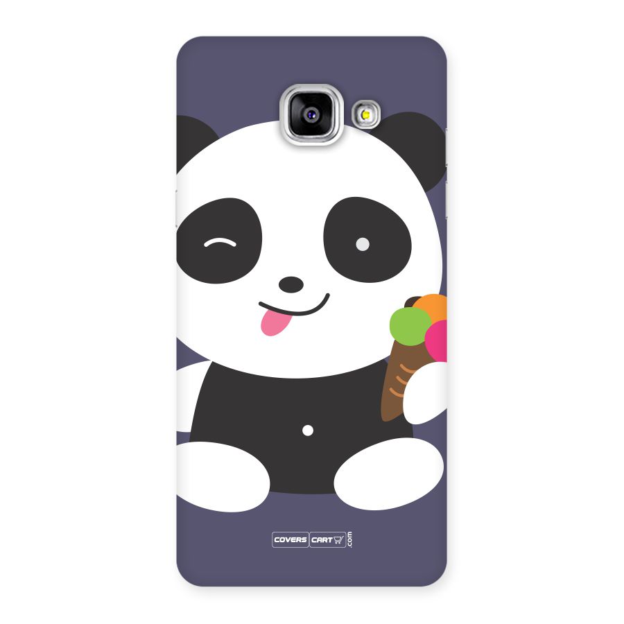 Cute Panda Blue Back Case for Galaxy A5 2016