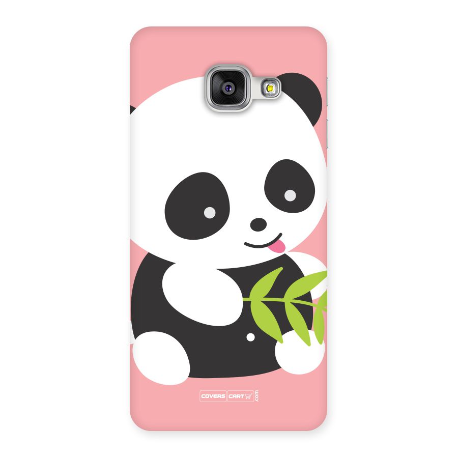 Cute Panda Pink Back Case for Galaxy A3 2016