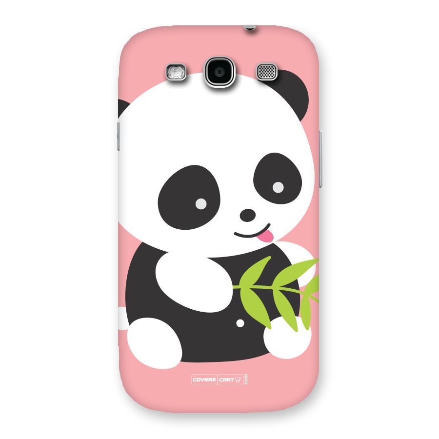 Cute Panda Pink Back Case for Galaxy S3 Neo