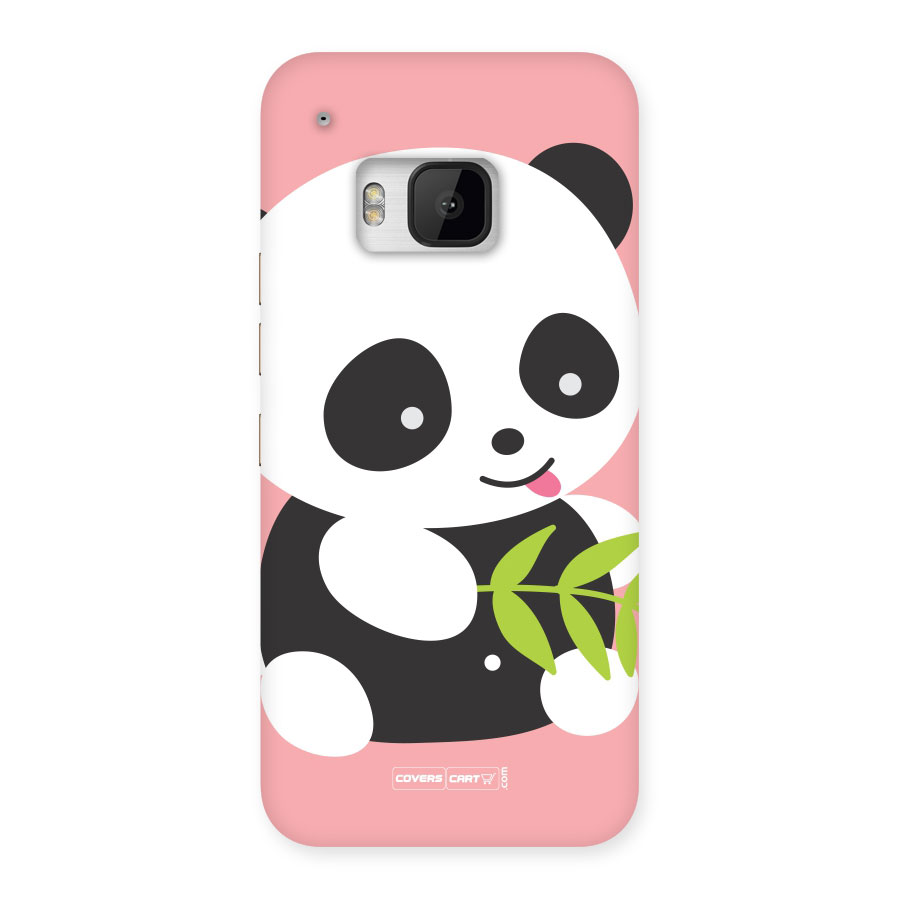 Cute Panda Pink Back Case for HTC One M9