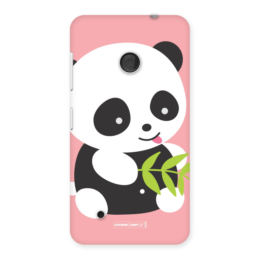 Cute Panda Pink Back Case for Lumia 530
