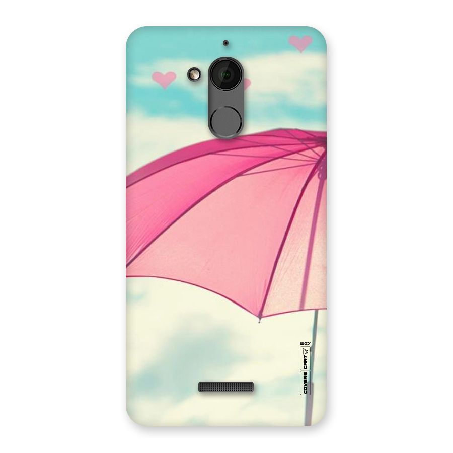 Cute Pink Umbrella Back Case for Coolpad Note 5
