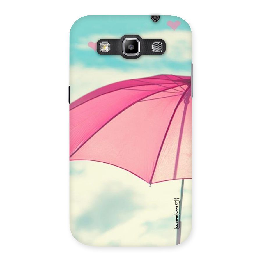 Cute Pink Umbrella Back Case for Galaxy Grand Quattro