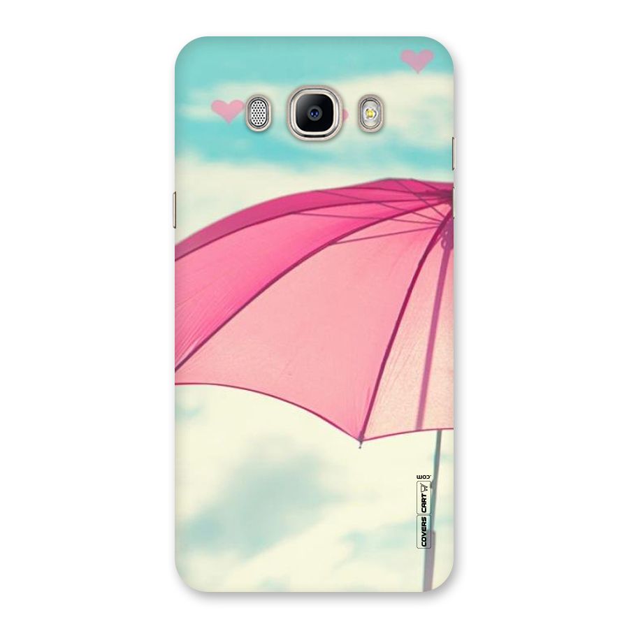 Cute Pink Umbrella Back Case for Galaxy On8