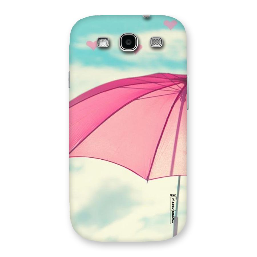 Cute Pink Umbrella Back Case for Galaxy S3