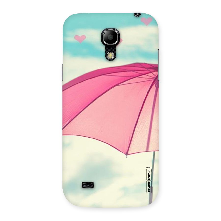 Cute Pink Umbrella Back Case for Galaxy S4 Mini