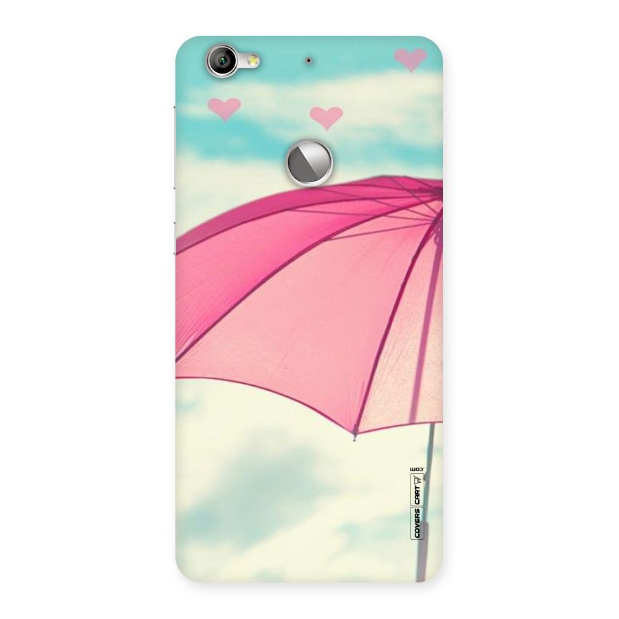 Cute Pink Umbrella Back Case for LeTV Le 1s