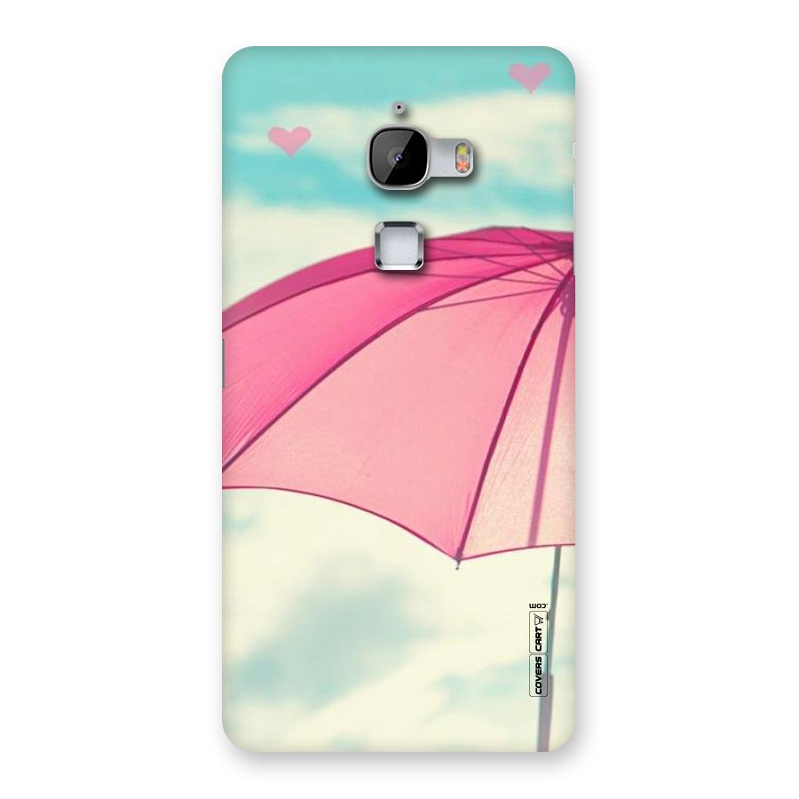 Cute Pink Umbrella Back Case for LeTv Le Max