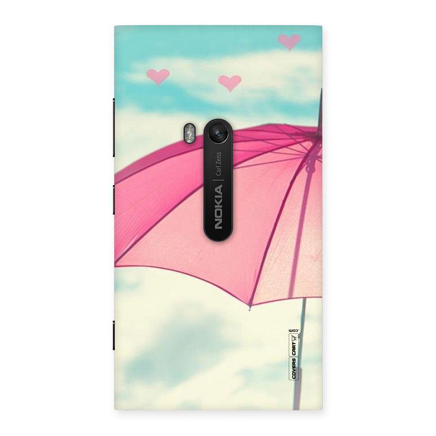Cute Pink Umbrella Back Case for Lumia 920