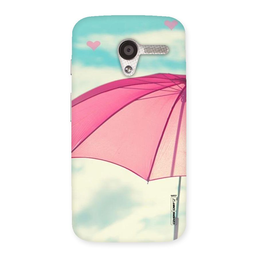 Cute Pink Umbrella Back Case for Moto X