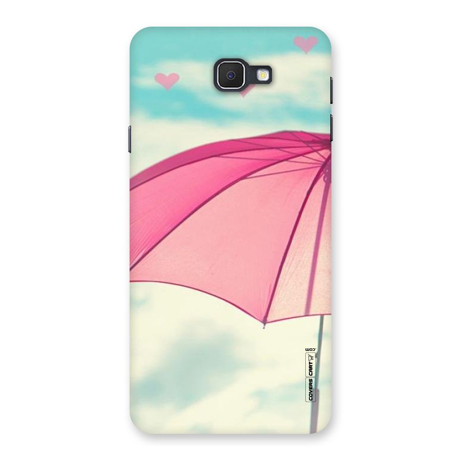 Cute Pink Umbrella Back Case for Samsung Galaxy J7 Prime