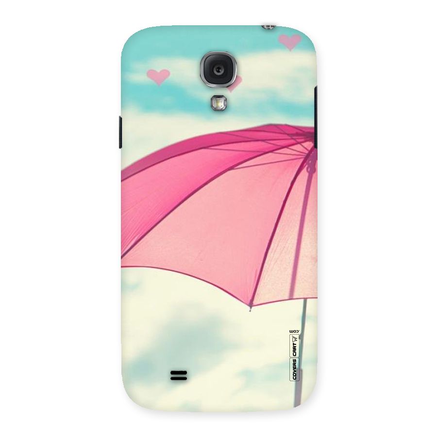 Cute Pink Umbrella Back Case for Samsung Galaxy S4