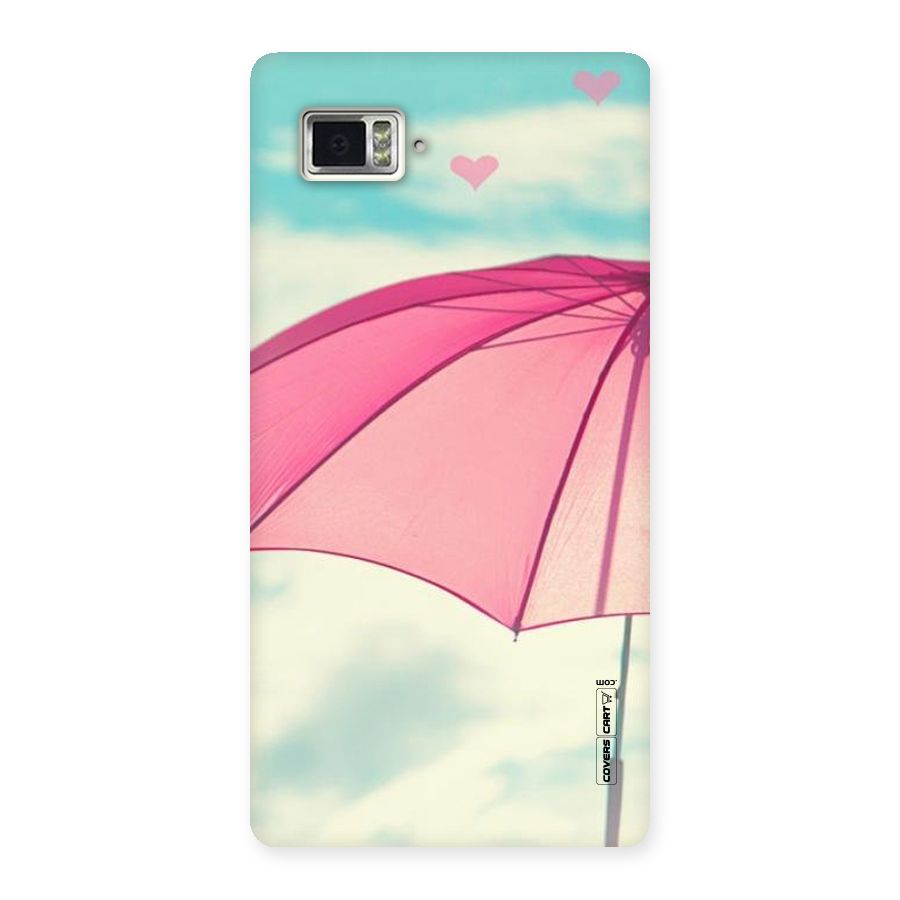 Cute Pink Umbrella Back Case for Vibe Z2 Pro K920