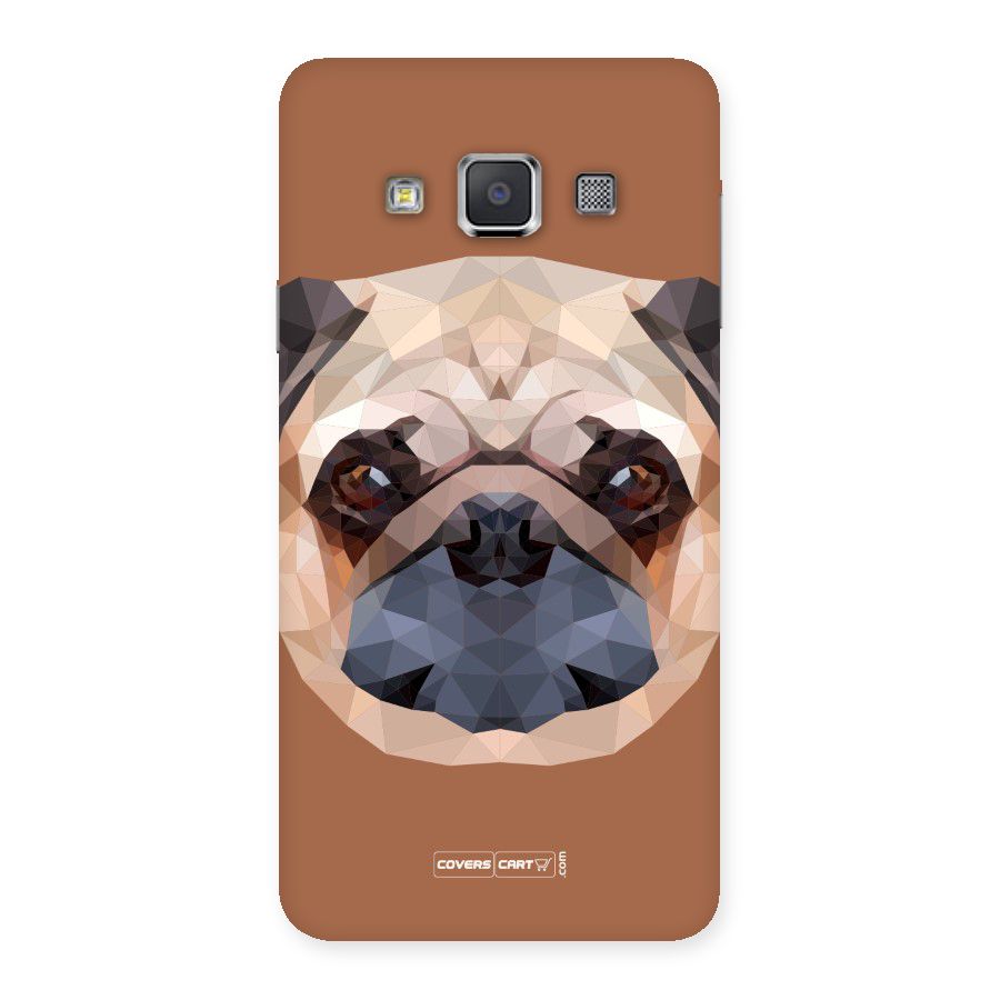Cute Pug Back Case for Galaxy A3