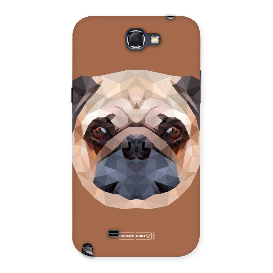 Cute Pug Back Case for Galaxy Note 2