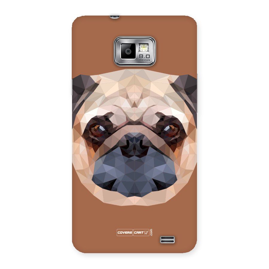 Cute Pug Back Case for Galaxy S2
