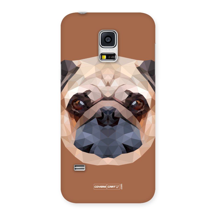 Cute Pug Back Case for Galaxy S5 Mini