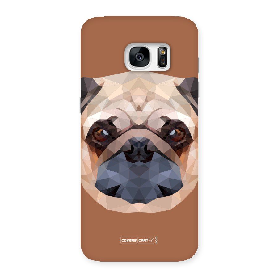 Cute Pug Back Case for Galaxy S7 Edge