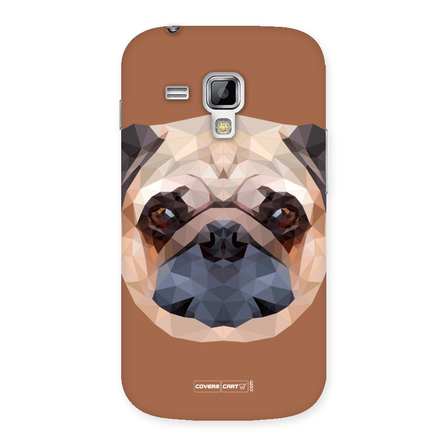 Cute Pug Back Case for Galaxy S Duos