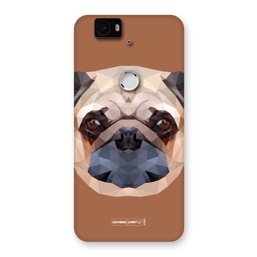 Cute Pug Back Case for Google Nexus-6P