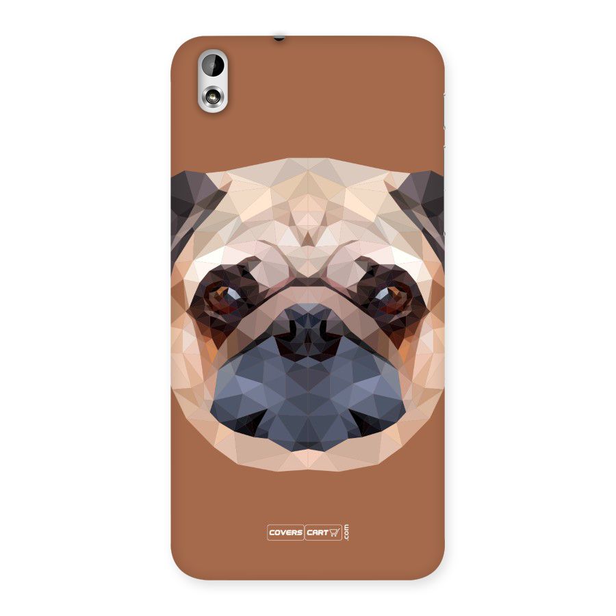 Cute Pug Back Case for HTC Desire 816g