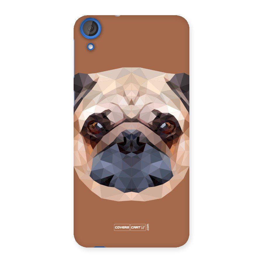Cute Pug Back Case for HTC Desire 820