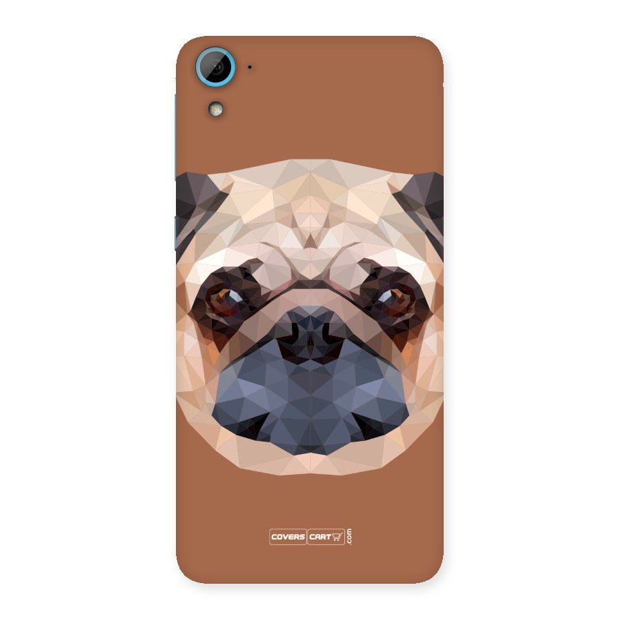 Cute Pug Back Case for HTC Desire 826