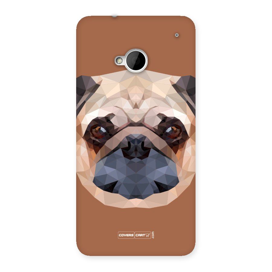 Cute Pug Back Case for HTC One M7