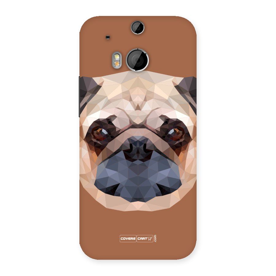 Cute Pug Back Case for HTC One M8
