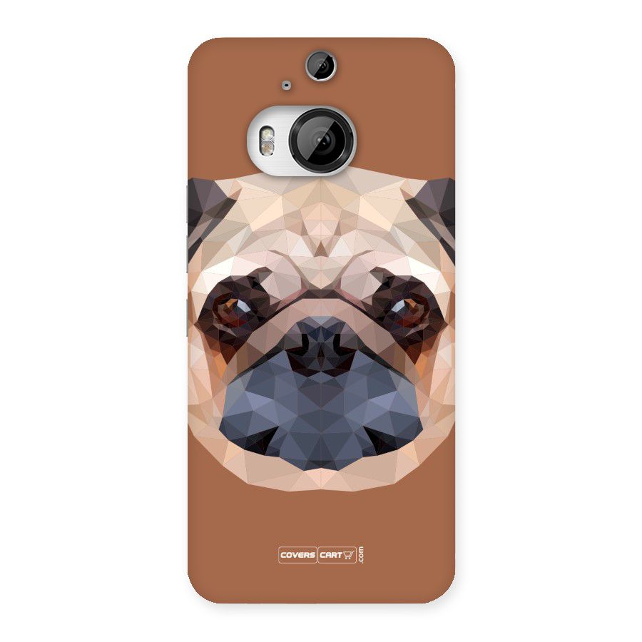 Cute Pug Back Case for HTC One M9 Plus