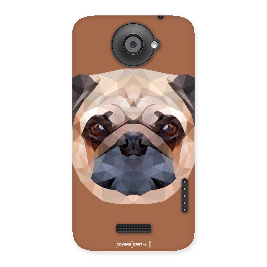 Cute Pug Back Case for HTC One X
