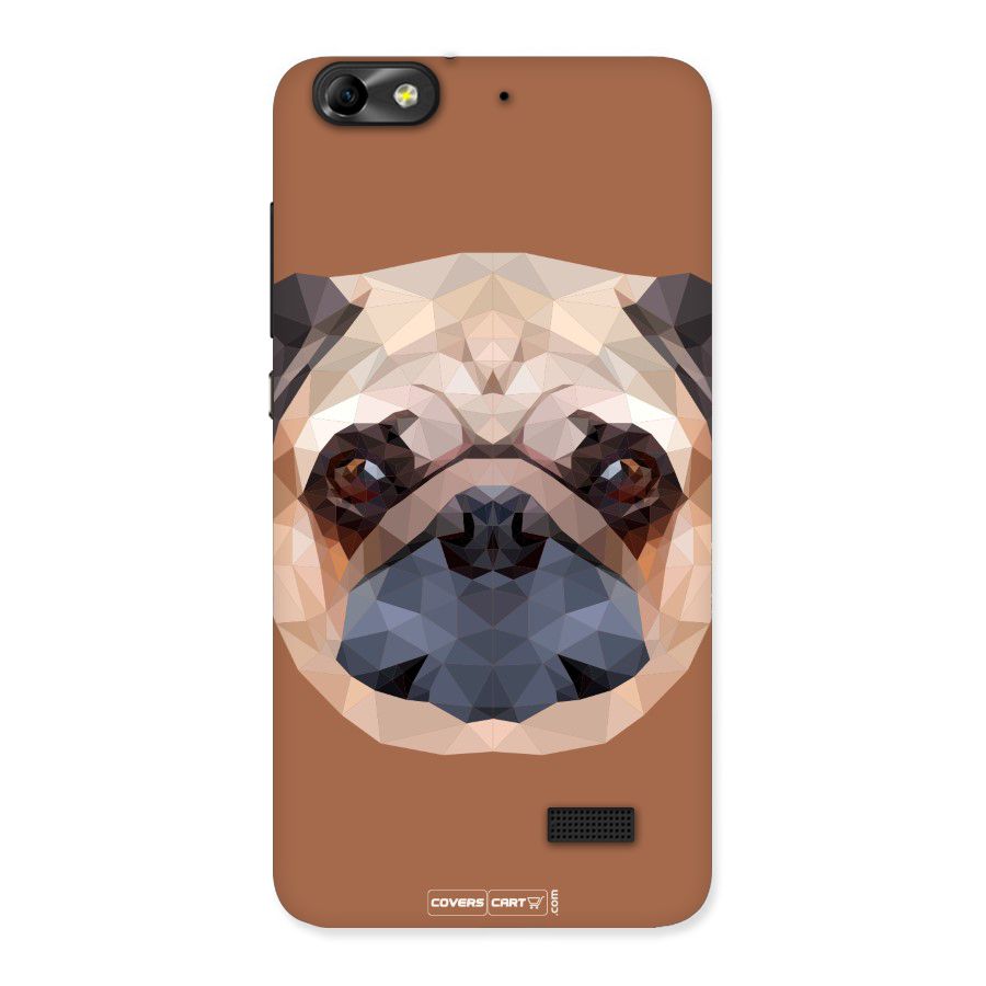 Cute Pug Back Case for Honor 4C