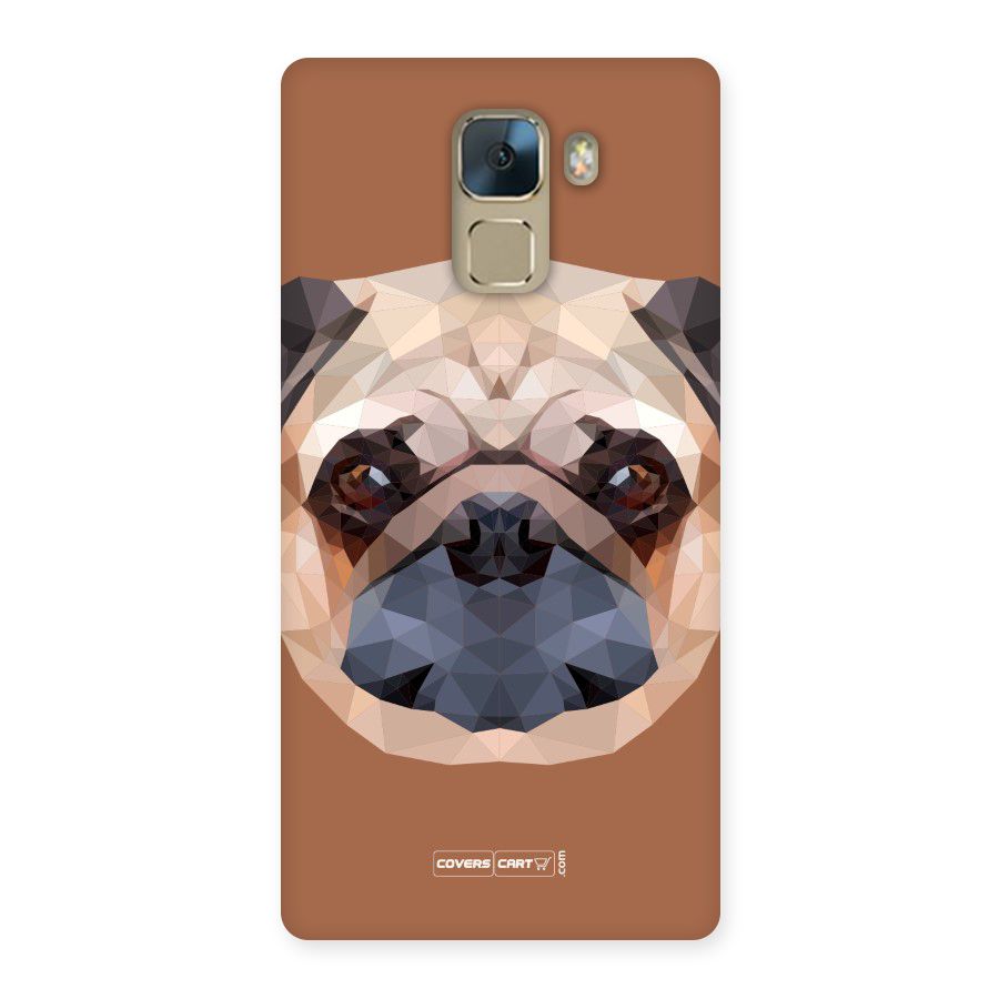 Cute Pug Back Case for Huawei Honor 7