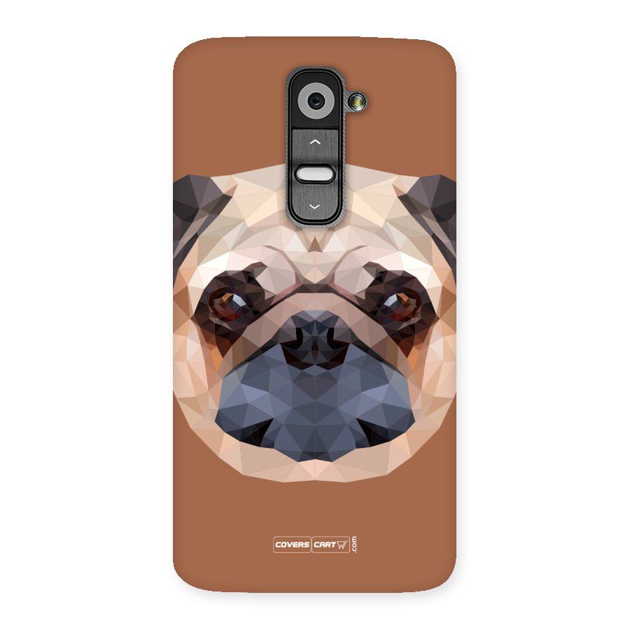 Cute Pug Back Case for LG G2
