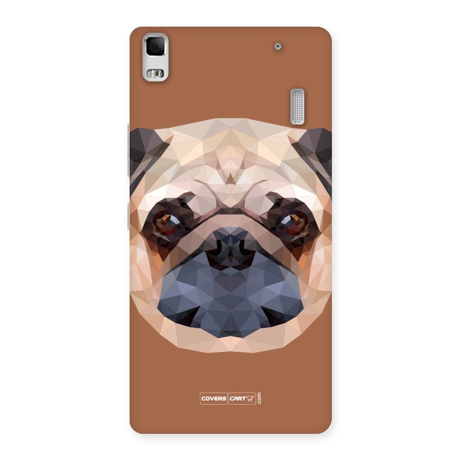 Cute Pug Back Case for Lenovo K3 Note