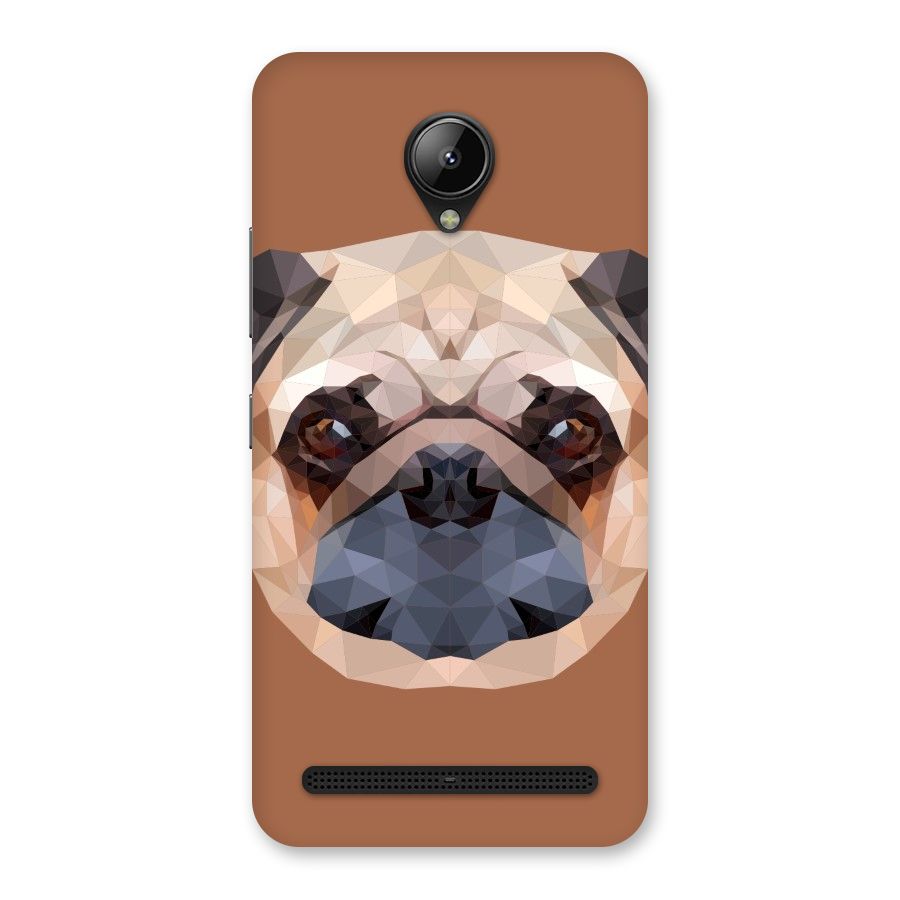 Cute Pug Back Case for Lenovo C2
