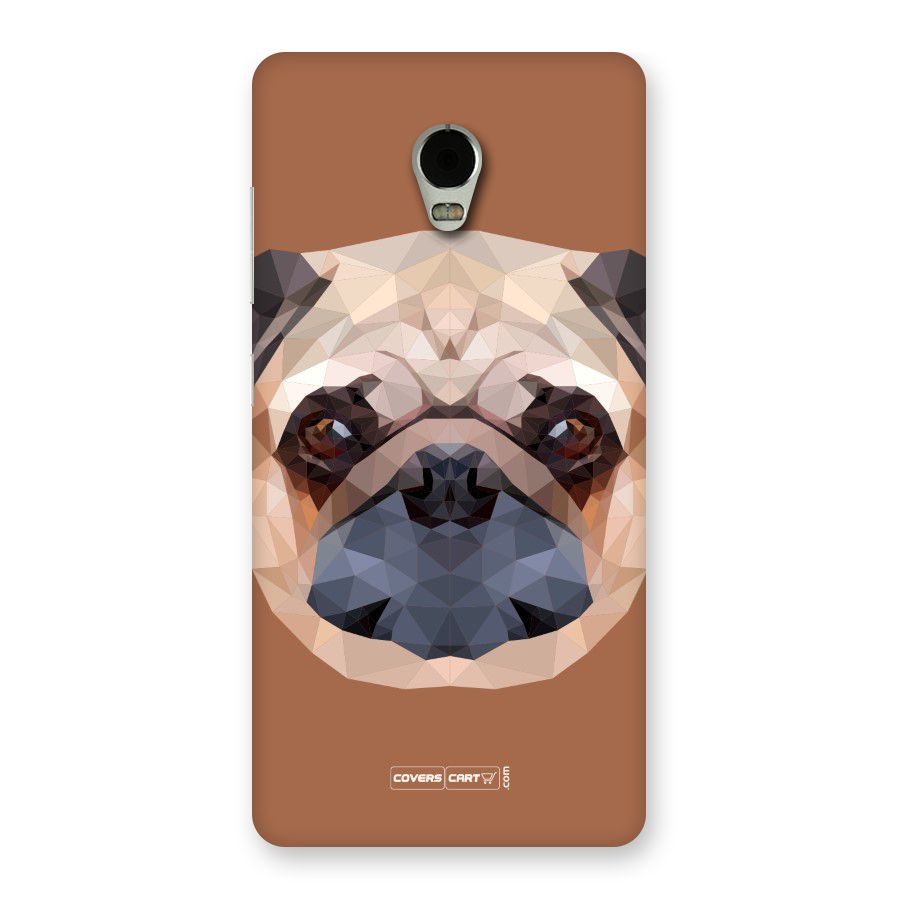 Cute Pug Back Case for Lenovo Vibe P1
