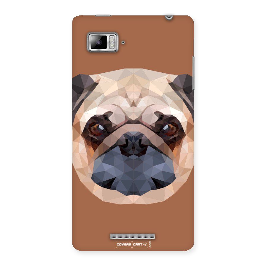 Cute Pug Back Case for Lenovo Vibe Z K910