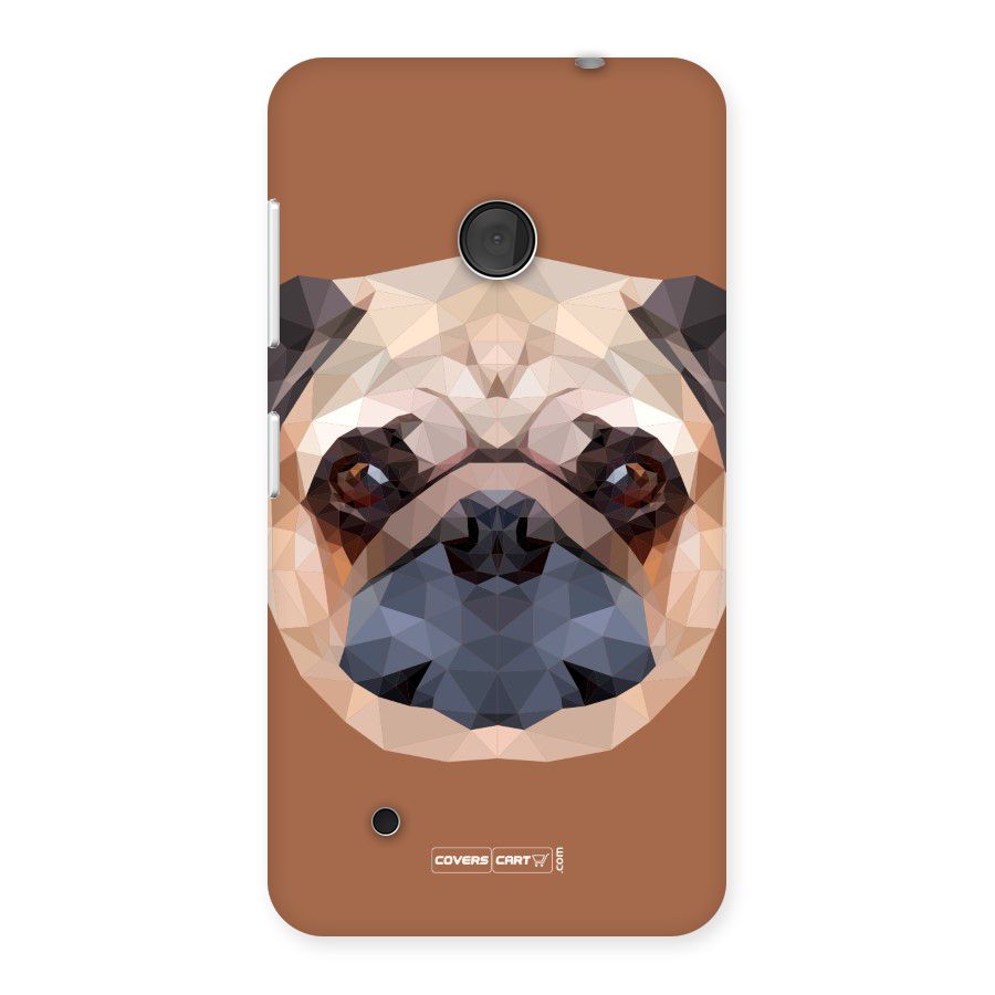 Cute Pug Back Case for Lumia 530