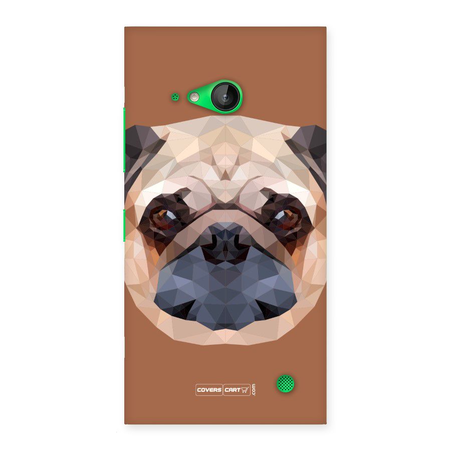 Cute Pug Back Case for Lumia 730