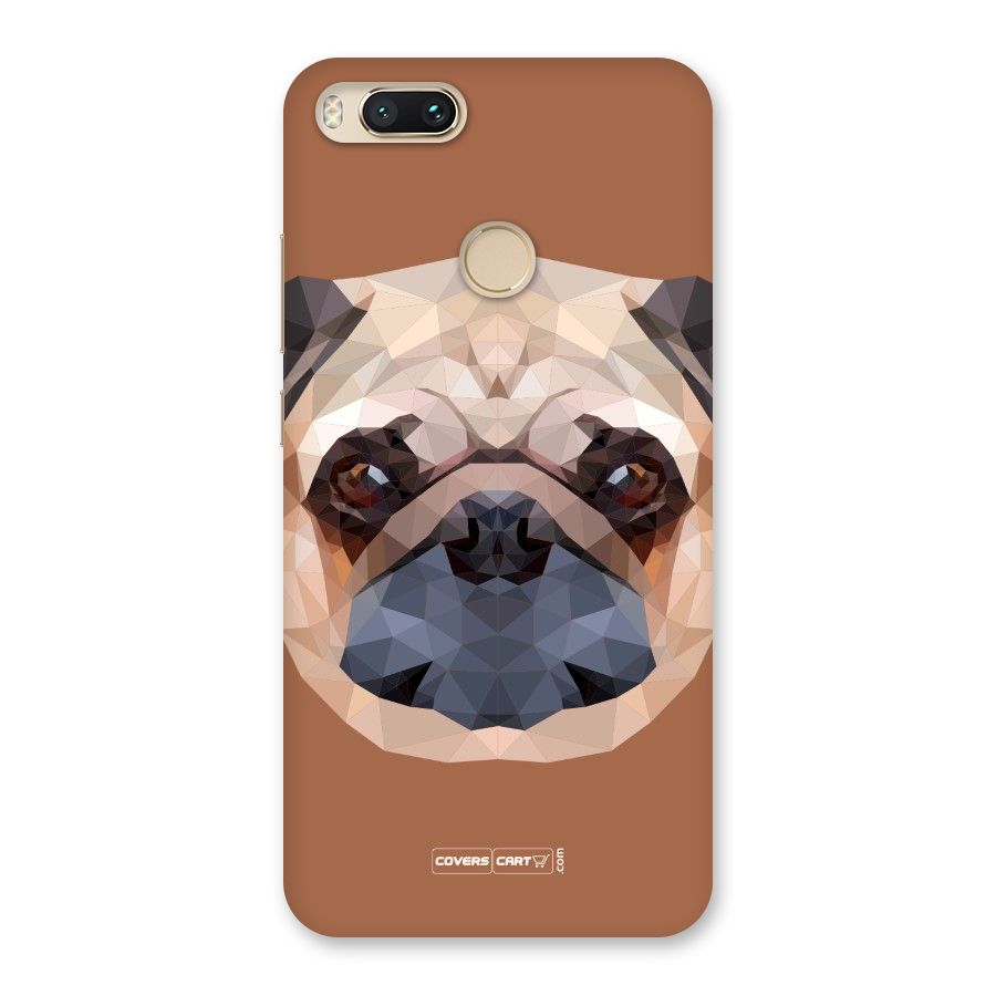 Cute Pug Back Case for Mi A1