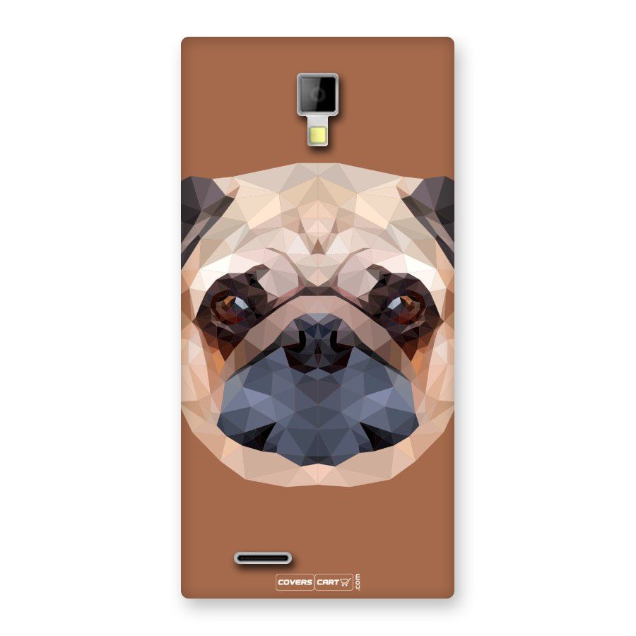 Cute Pug Back Case for Micromax Canvas Xpress A99