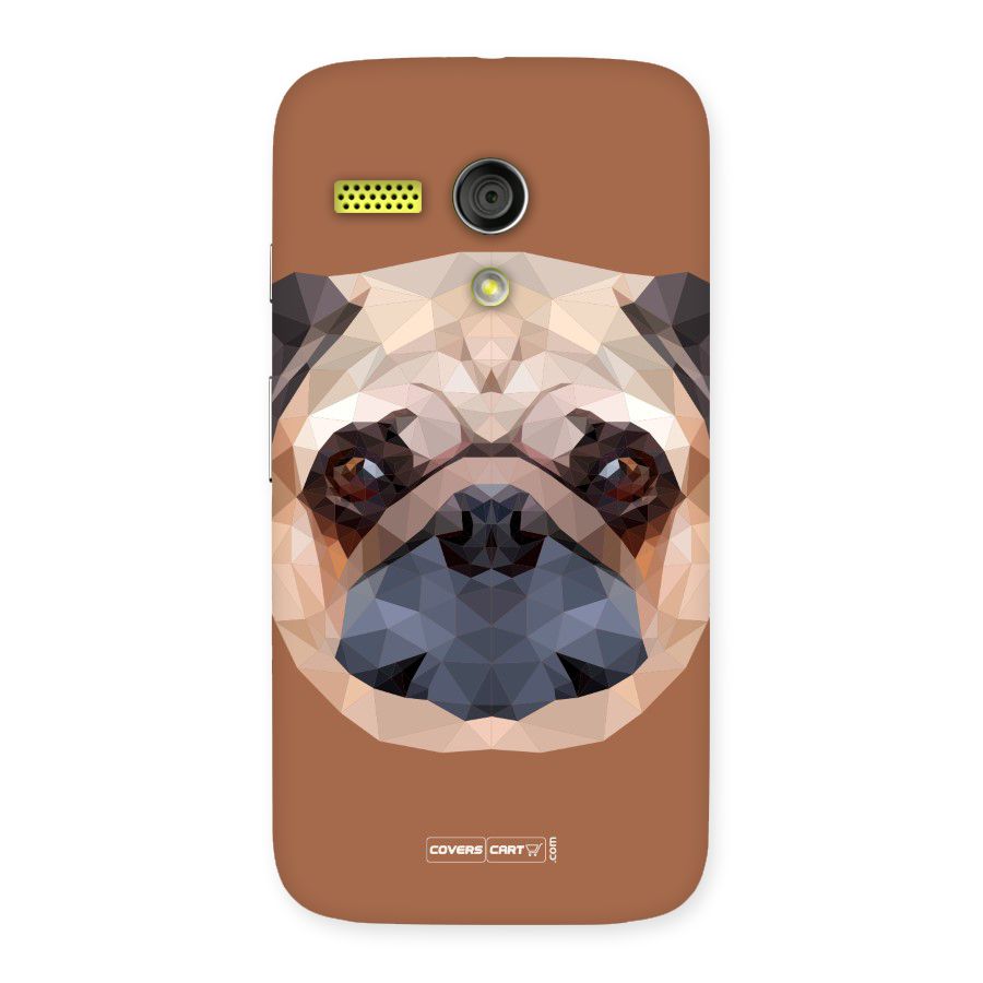 Cute Pug Back Case for Moto G