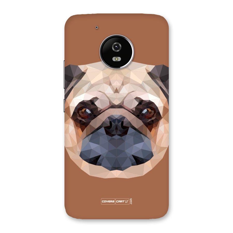 Cute Pug Back Case for Moto G5